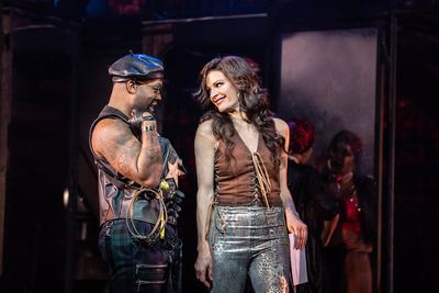 Jackie Burns and Todrick Hall Photo