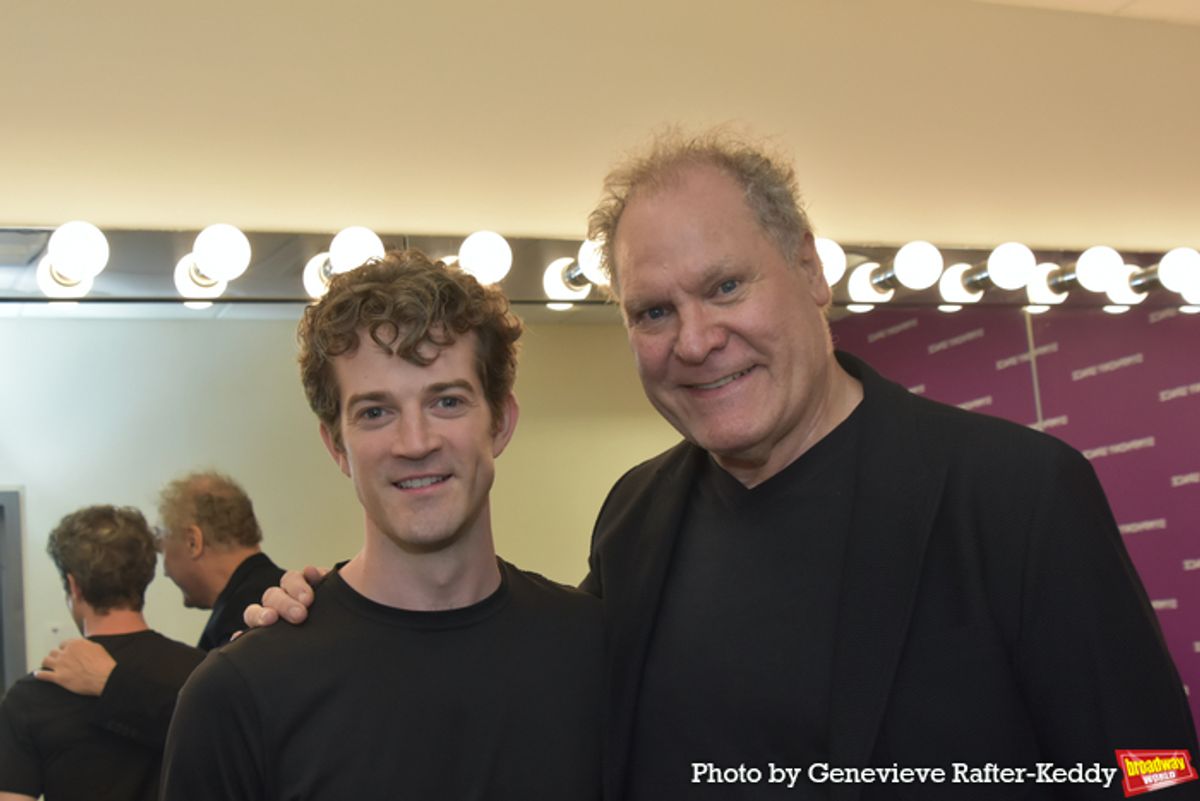 A.J. Shively and Jay O. Sanders at 