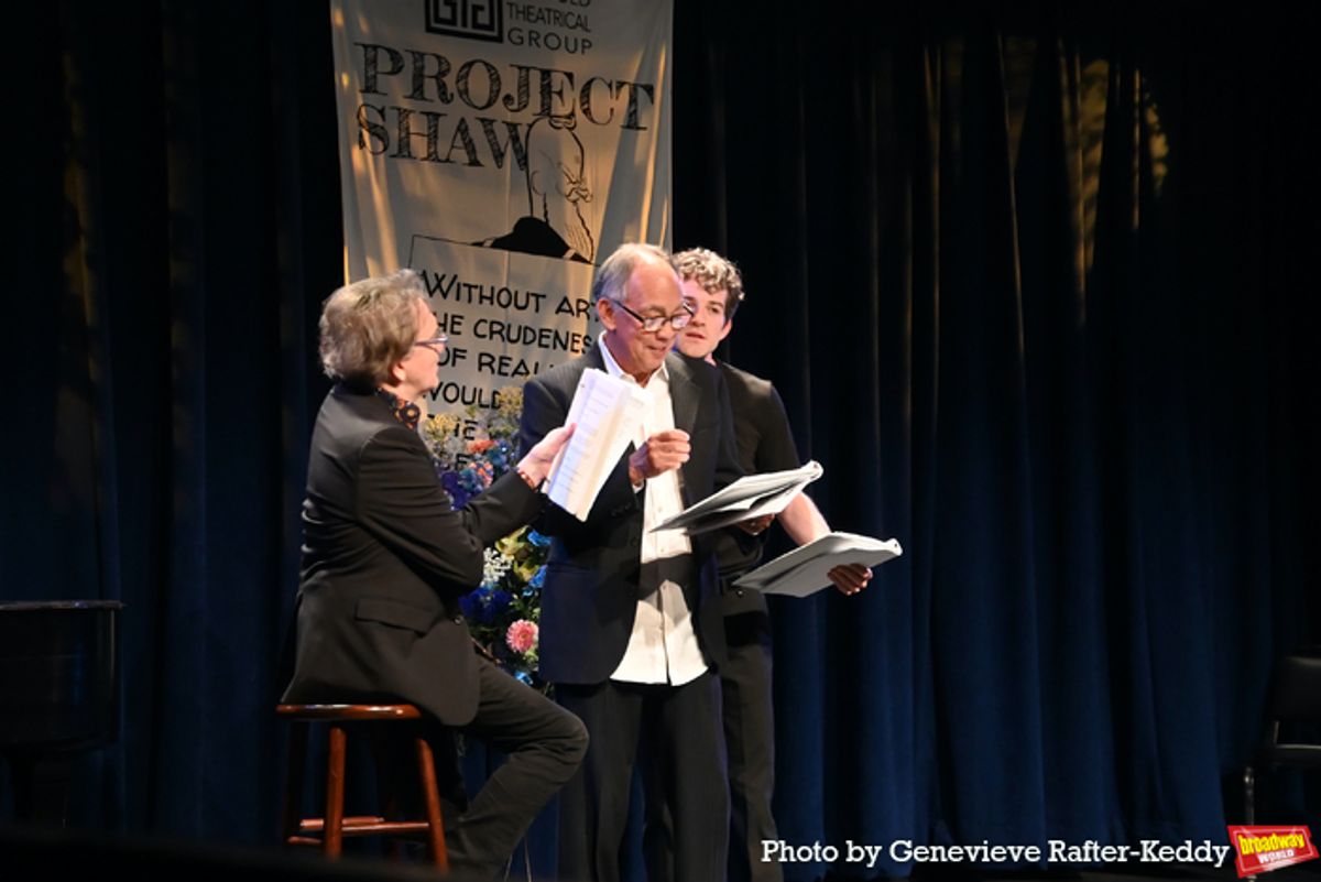 Charles Busch, Thom Sesma and A.J. Shively at 