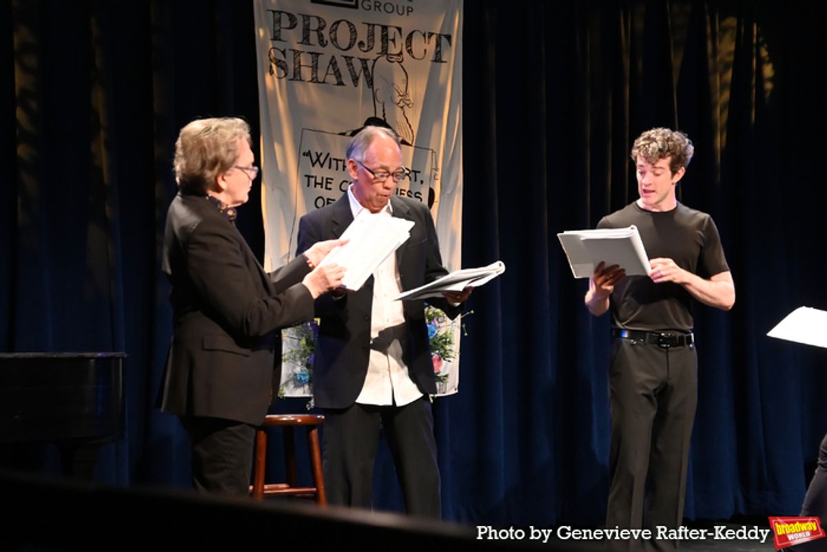 Charles Busch, Thom Sesma and A.J. Shively at 