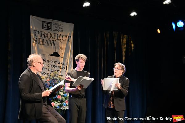 Jay O. Sanders, A.J. Shively and Charles Busch Photo