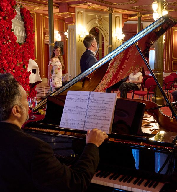 Julio Awad, Gerónimo Rauch y Talía del Val Photo