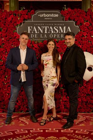 Gerónimo Rauch, Talía del Val yJulio Awad,  Photo