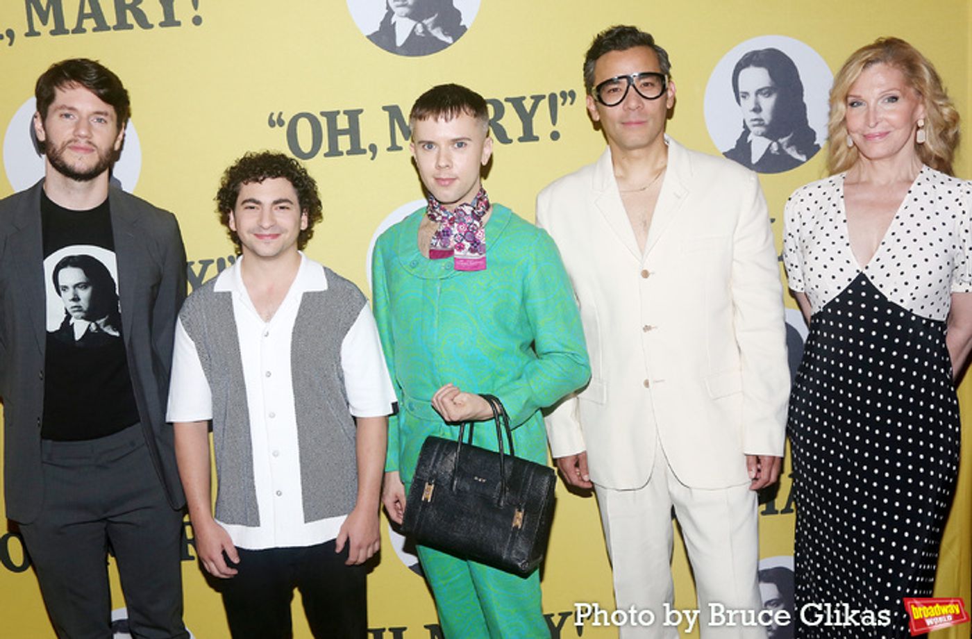 Photos: The Cast of OH, MARY! Meets the Press  Image