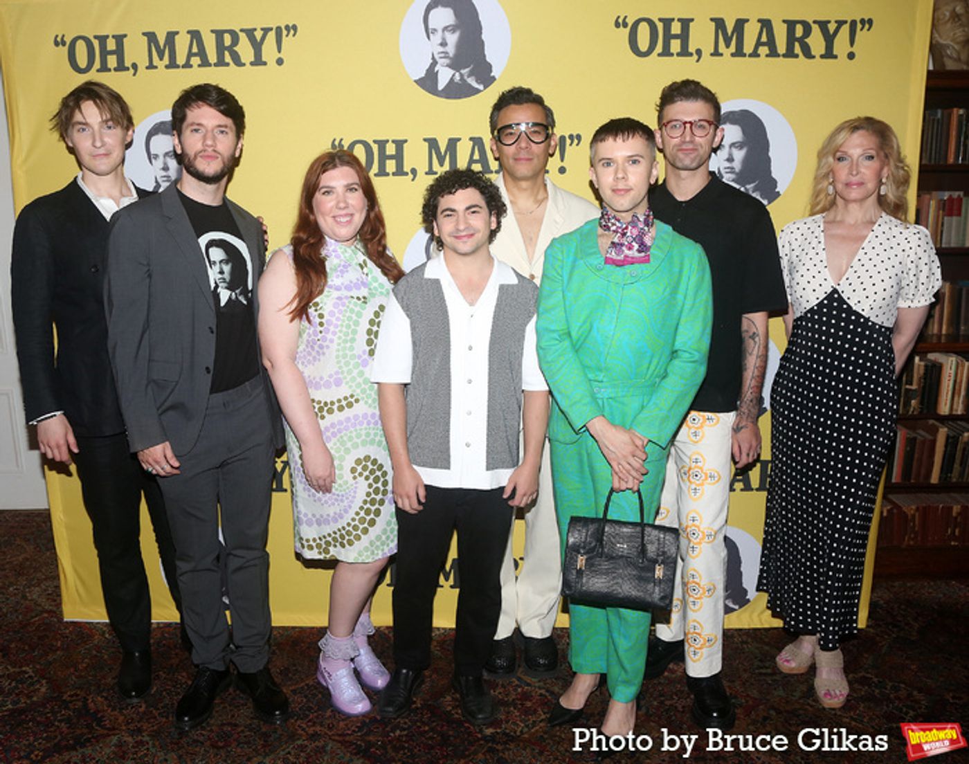 Photos: The Cast of OH, MARY! Meets the Press  Image