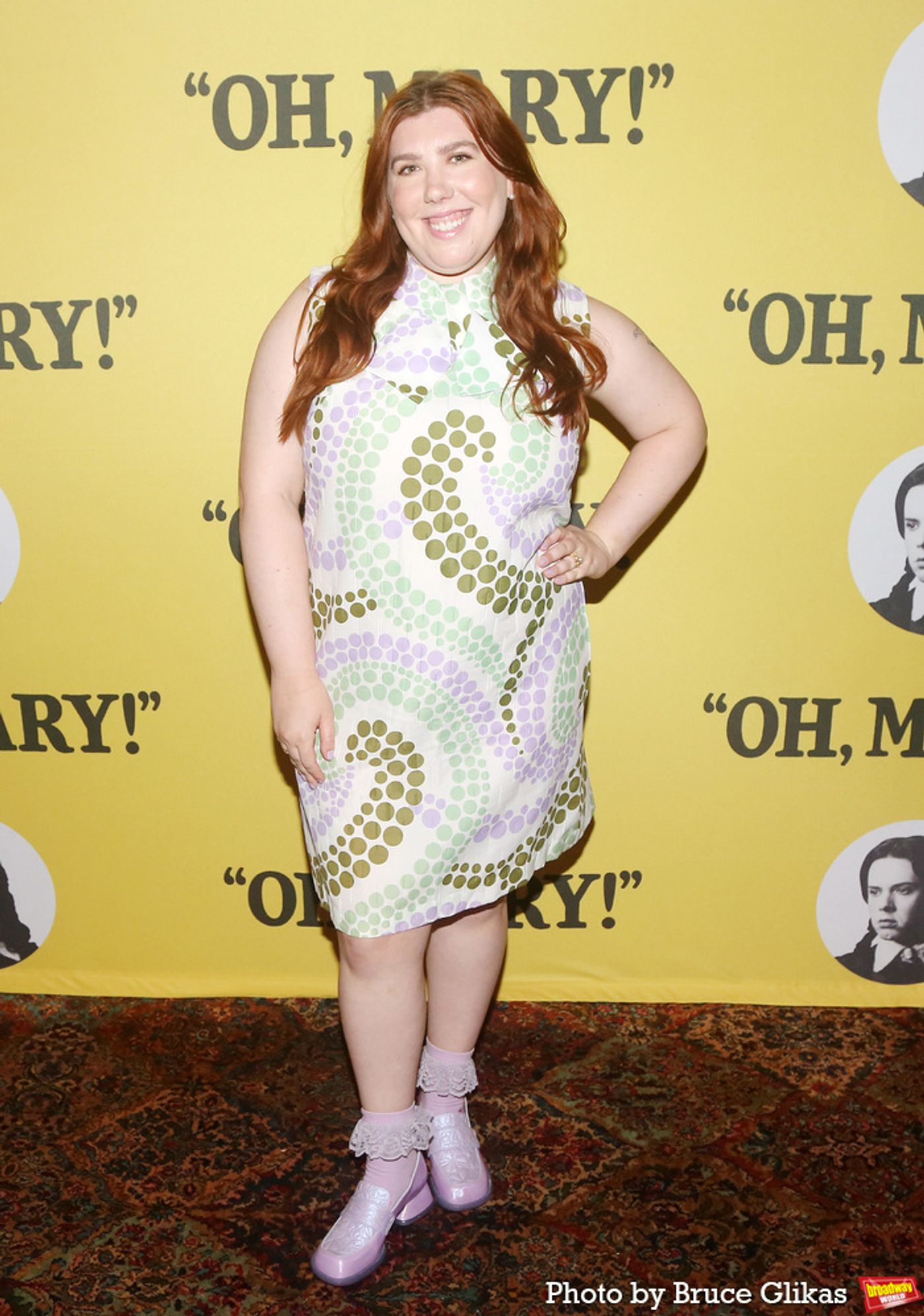 Photos: The Cast of OH, MARY! Meets the Press  Image