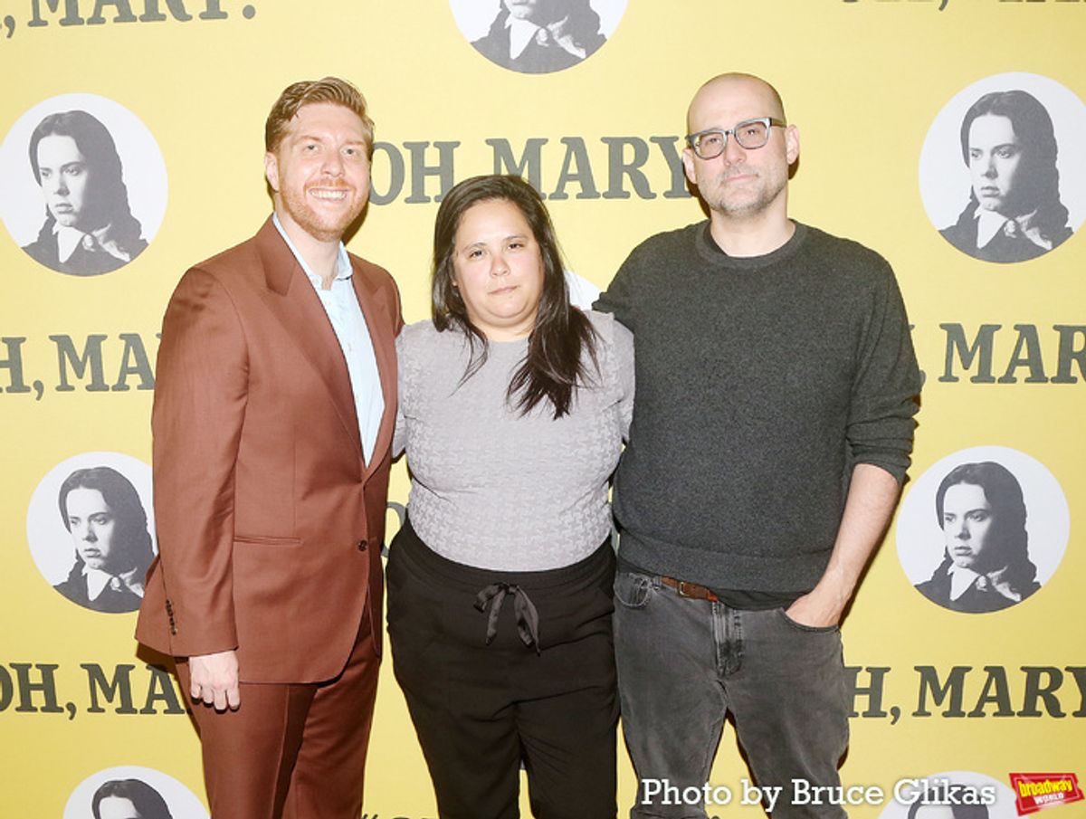 Producers Lucas McMahon, Carlee Briglia and Mike Lavoie  at 