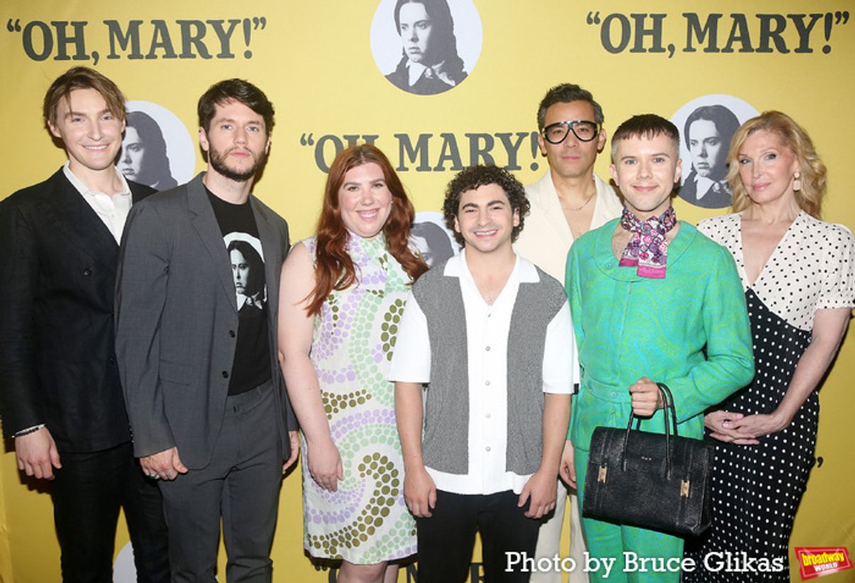 Peter Smith, James Scully, Hannah Solow, Tony Macht, Conrad Ricamora, Cole Escola and Bianca Leigh at 