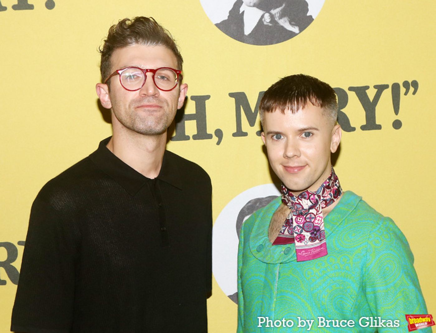 Photos: The Cast of OH, MARY! Meets the Press  Image