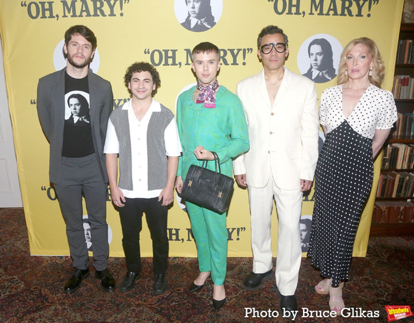 Photos: The Cast of OH, MARY! Meets the Press  Image