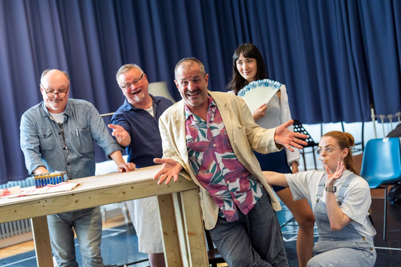Photos: Inside Rehearsal For THE BAKER'S WIFE at Menier Chocolate Factory  Image