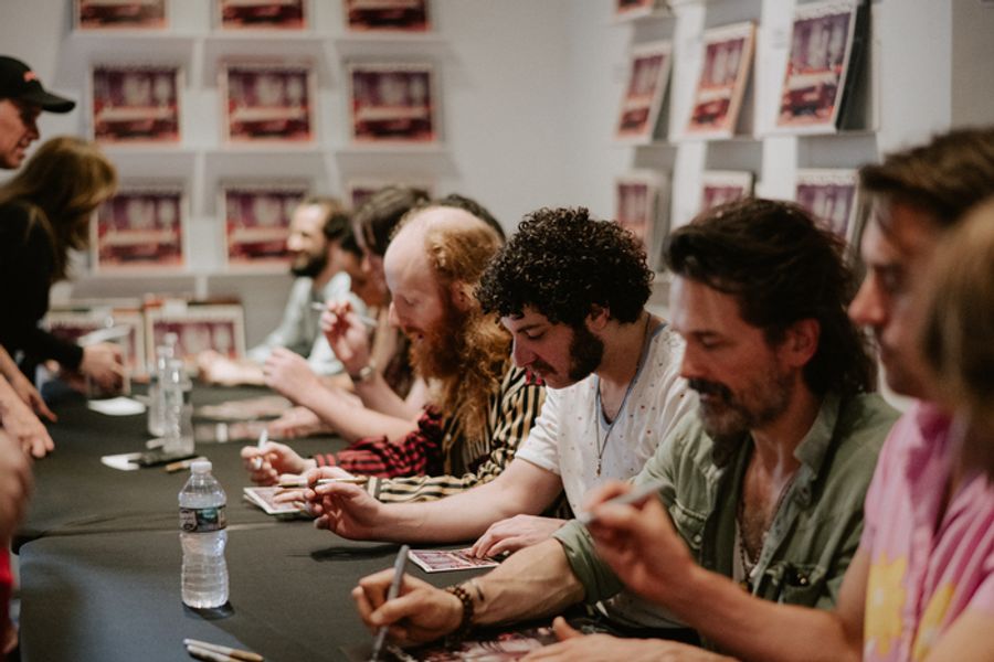 Photos: Inside STEREOPHONIC's Cast Album Signing Image