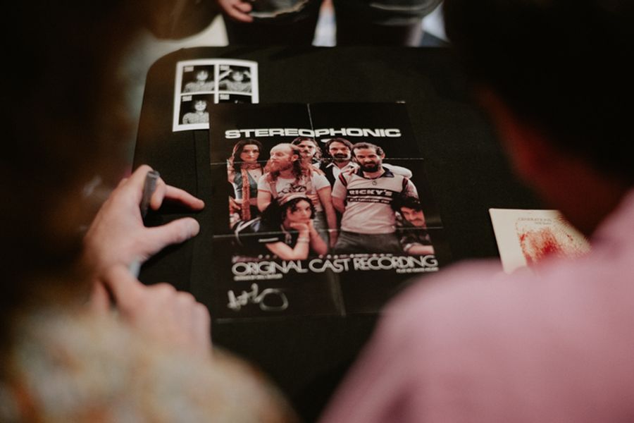 Photos: Inside STEREOPHONIC's Cast Album Signing Image