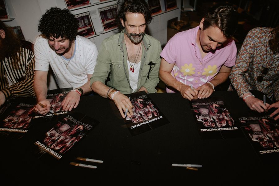 Photos: Inside STEREOPHONIC's Cast Album Signing Image