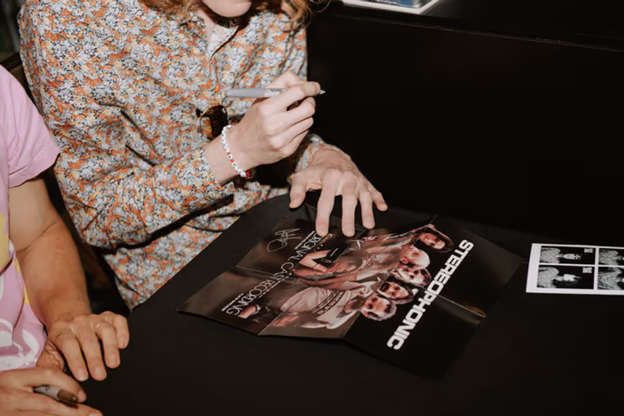 Photos: Inside STEREOPHONIC's Cast Album Signing Image