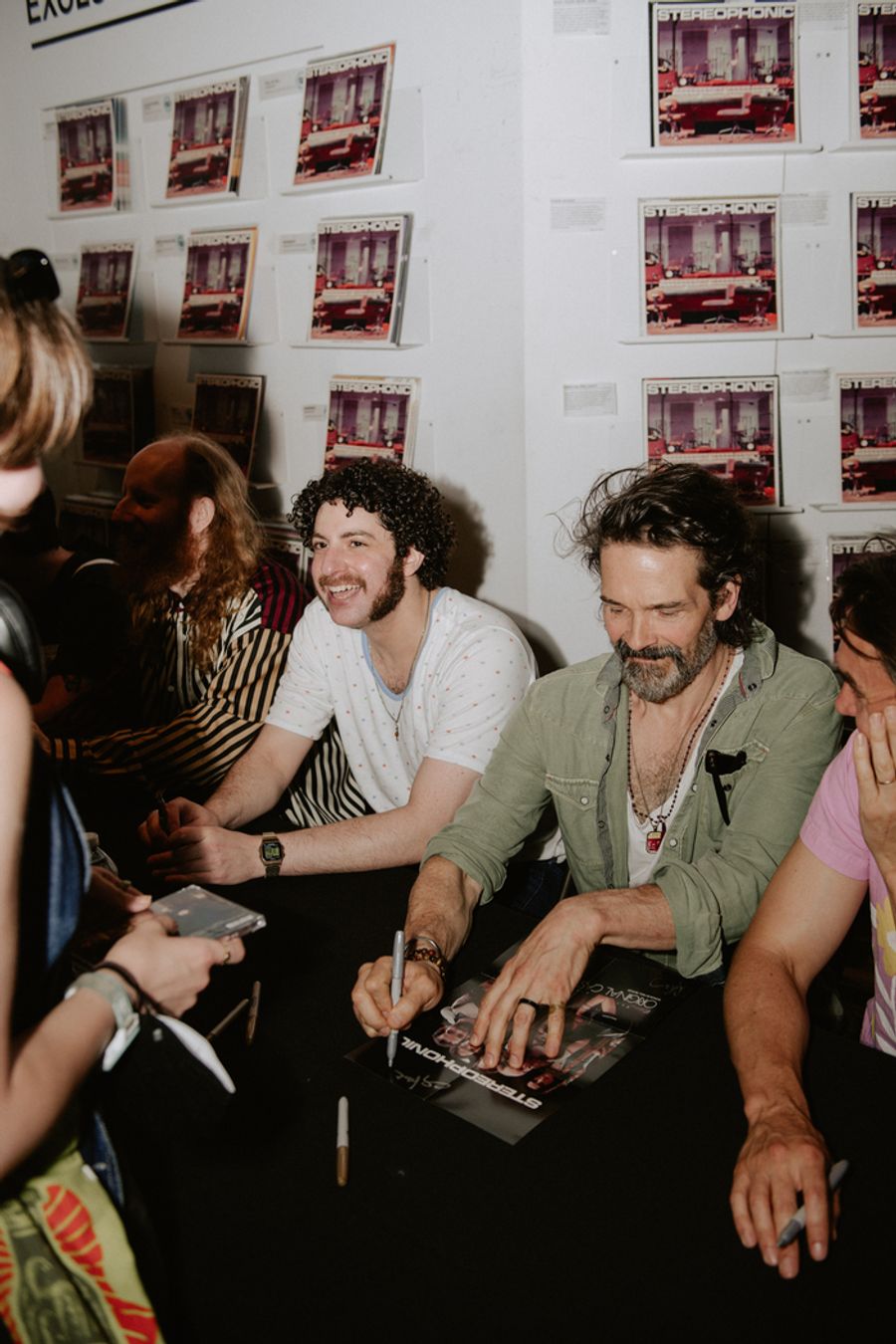 Photos: Inside STEREOPHONIC's Cast Album Signing Image