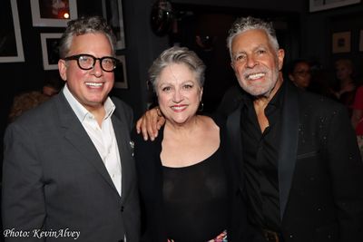 Billy Stritch, Valerie Dowd, Clint Holmes Photo