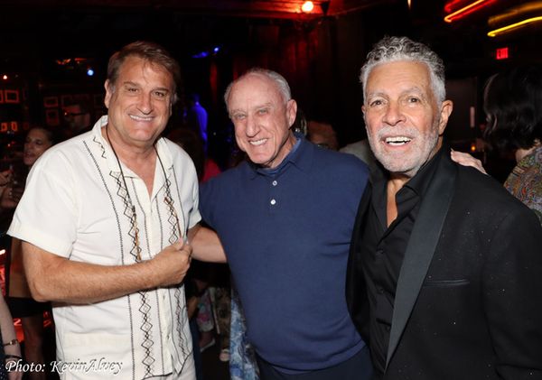 Jeff Calhoun, Kenneth Laub, Clint Holmes Photo