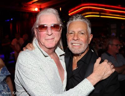 Ron Abel, Clint Holmes Photo