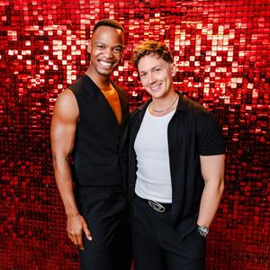 Johannes Radebe and Dan Partridge
 Photo