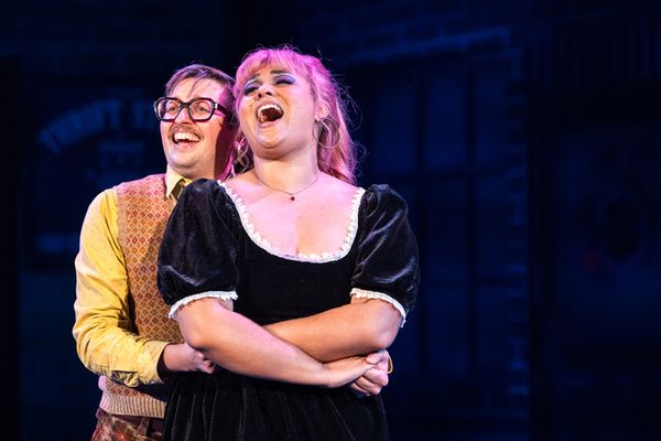 Will Roland (Seymour Krelborn) and China Brickey (Audrey) Photo