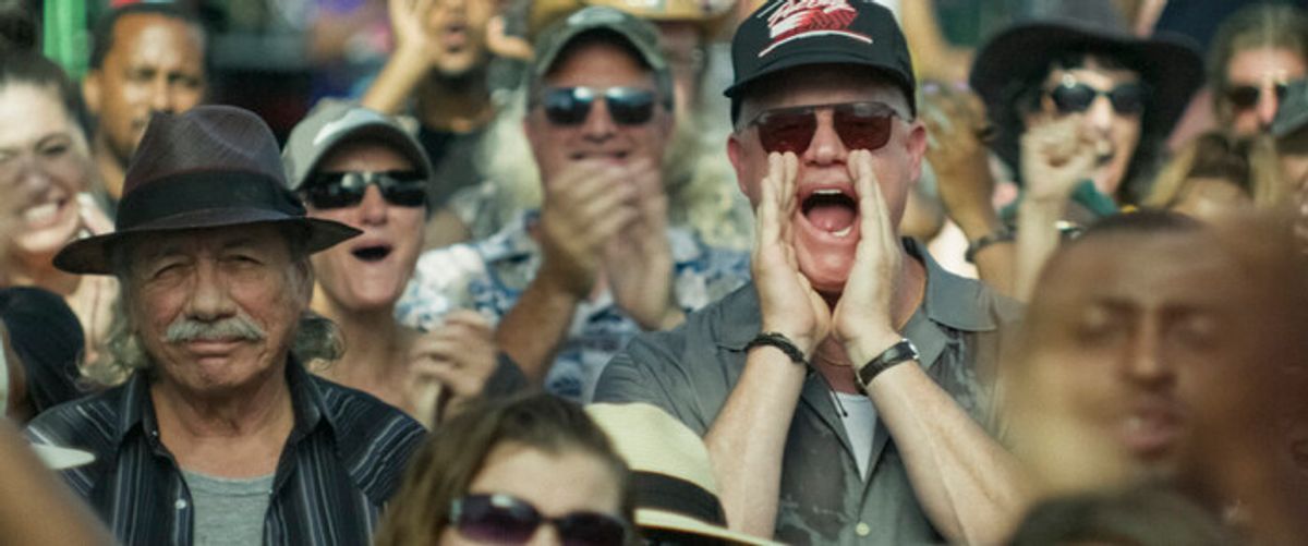 Edward James Olmos and Eric Dane at 