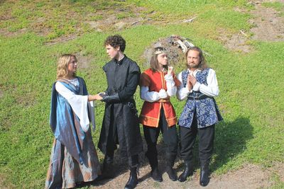 Caroline Grace, Kai Bunyak, Bugz Baltzer, Steve Smith Photo