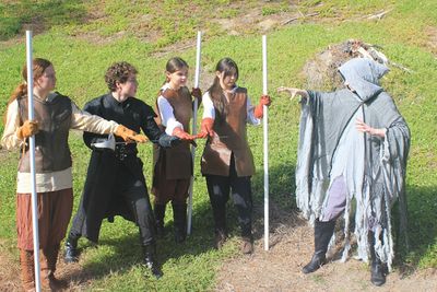 Giavanna Adams, Kai Bunyak, Alice Price, Genevieve Tai, Keira Casey Photo by Ben Cole Photo