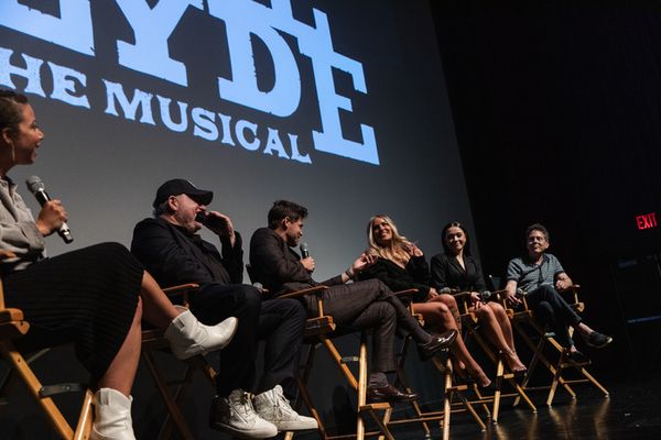 Felicia Fitzpatrick, Frank Wildhorn, Jeremy Jordan, Natalie McQueen, Frances Mayli Mc Photo