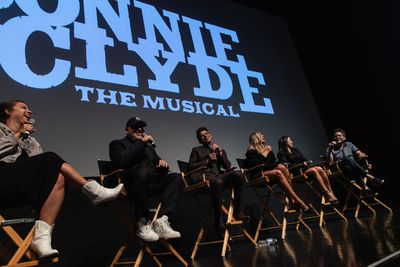 Felicia Fitzpatrick, Frank Wildhorn, Jeremy Jordan, Natalie McQueen, Frances Mayli Mc Photo