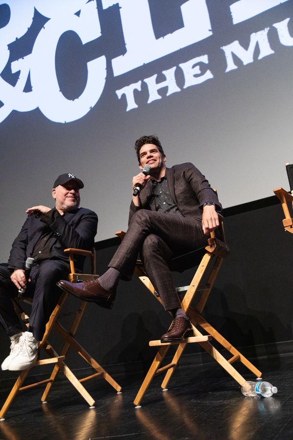Frank Wildhorn and Jeremy Jordan  Photo