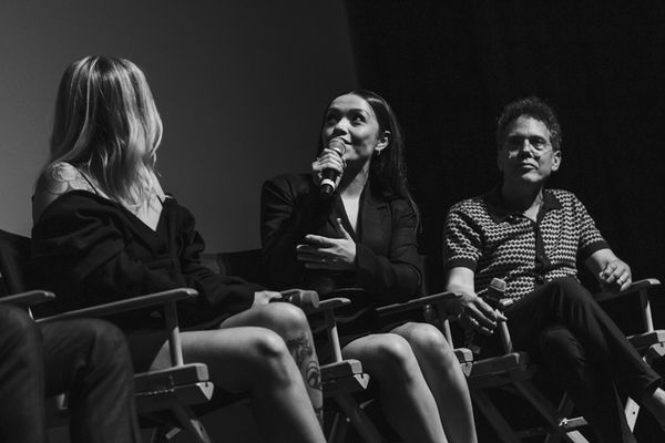 Natalie McQueen, Frances Mayli McCann and Ivan Menchell  Photo
