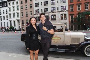 Frances Mayli McCann and Jeremy Jordan @ BroadwayWorld Frances Mayli McCann and Jeremy Jordan Photo