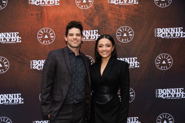 Jeremy Jordan and Frances Mayli McCann  Photo