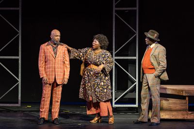 Richard E. Waits, Tiffany Mann, Ron Himes Photo