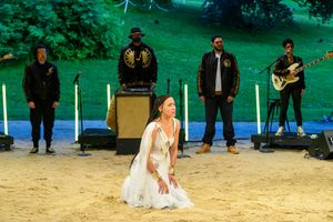 Sarin Monae West and the Cast of MEDEA Photo