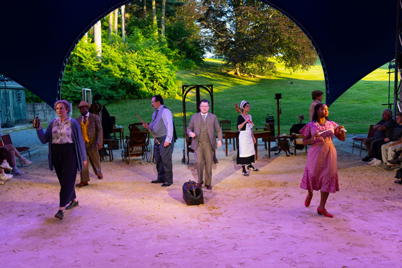 Photos: Hudson Valley Shakespeare Festival 2024 Presents MEDEA RE-VERSED, THE MURDER OF ROGER ACKROYD, and BY THE QUEEN  Image