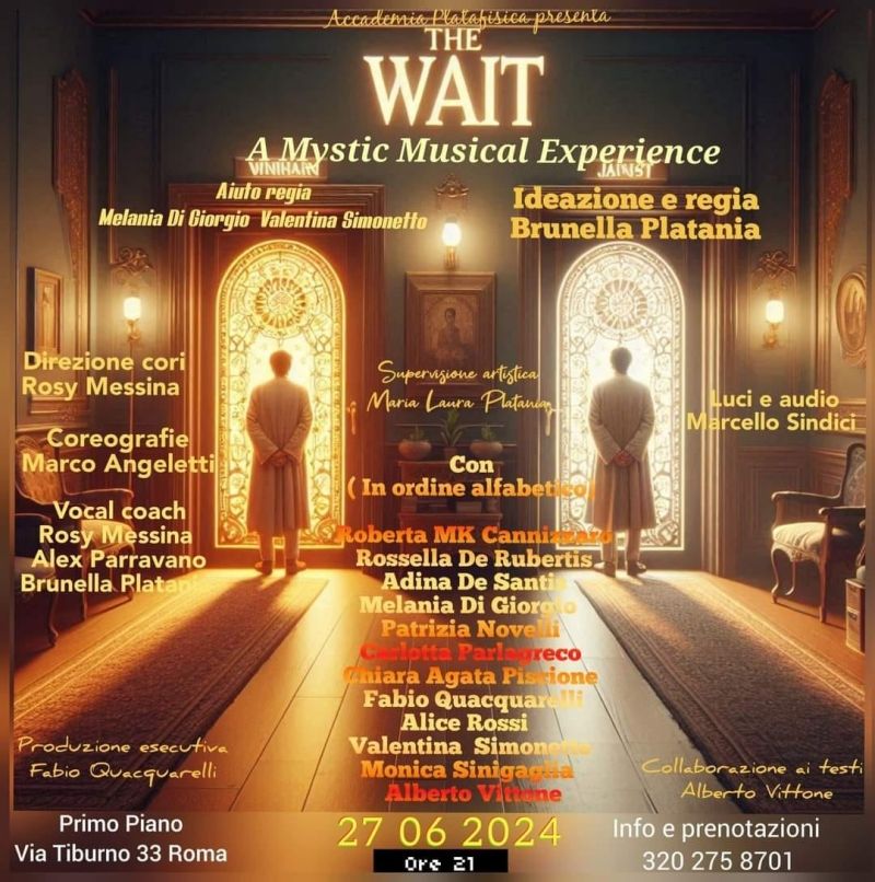 Review: THE WAIT A MYSTICAL MUSICAL EXPERIENCE al Teatro PRIMO PIANO Review: THE WAIT A MYSTICAL MUSICAL EXPERIENCE al Teatro PRIMO PIANO Image