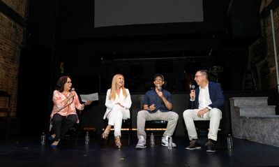 Rosalba Rol n, Cayetana Guill n Cuervo, Eduardo Gal n Font and Javier Molina Photo