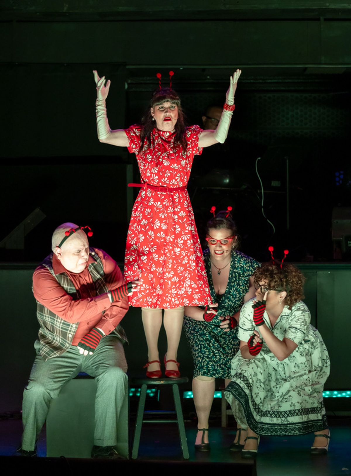 Excerpt from Pregones/PRTT''s production of The Red Rose, winner of the 2024 Tal a Award,  featuring cast members John Cencio Burgos, Jenyvette Vega, Claudia Ramos Jord n, Anna Malav . at 