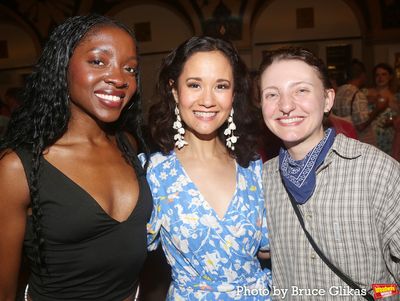  Emilie Kouatchou, Ali Ewoldt and Ari Notartomaso Photo