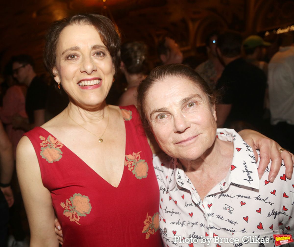 Judy Kuhn and Tovah Feldshuh at 
