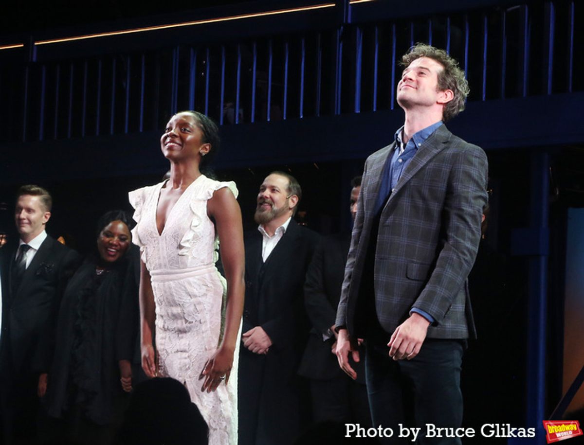 Emilie Kouatchou and A.J. Shively at 