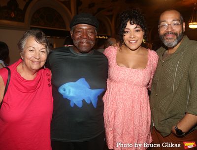 Deborah Brevoort, Chuck Cooper, Lilli Cooper and Eddie Cooper Photo