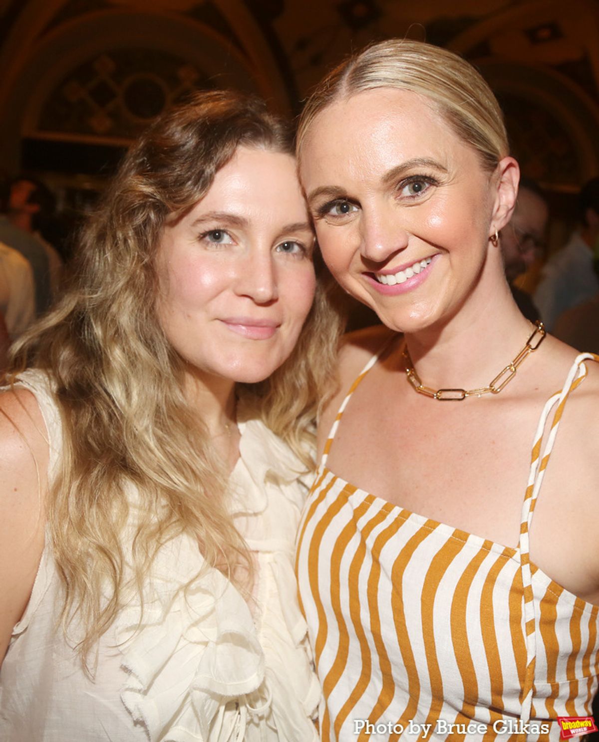 Lora Lee Gayer and Leslie Donna Flesner at 