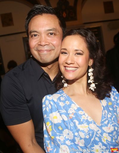 Jose Llana and Ali Ewoldt Photo