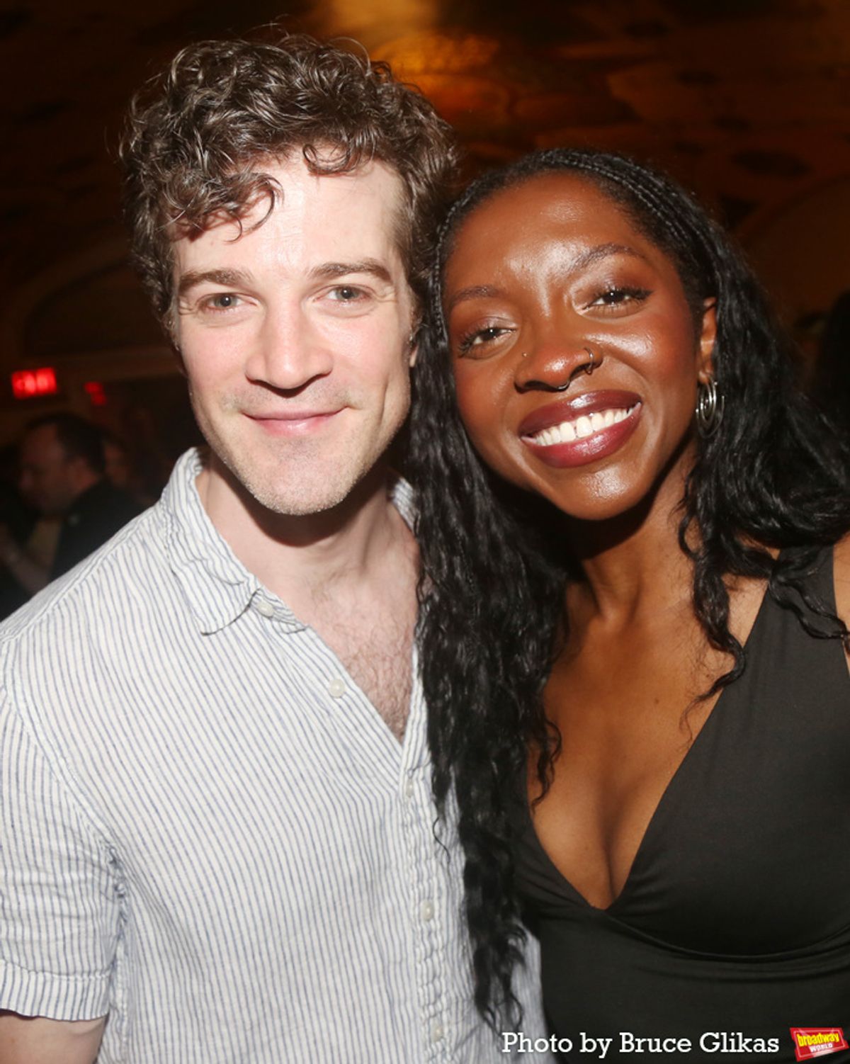 A.J. Shively and Emilie Kouatchou at 