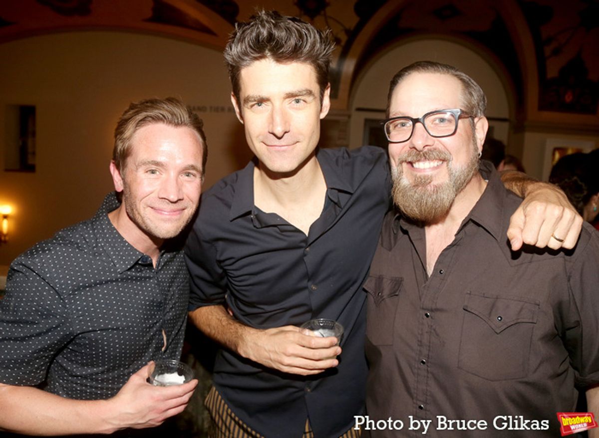 Brian Sears, Drew Gehling and Evan Harrington at 