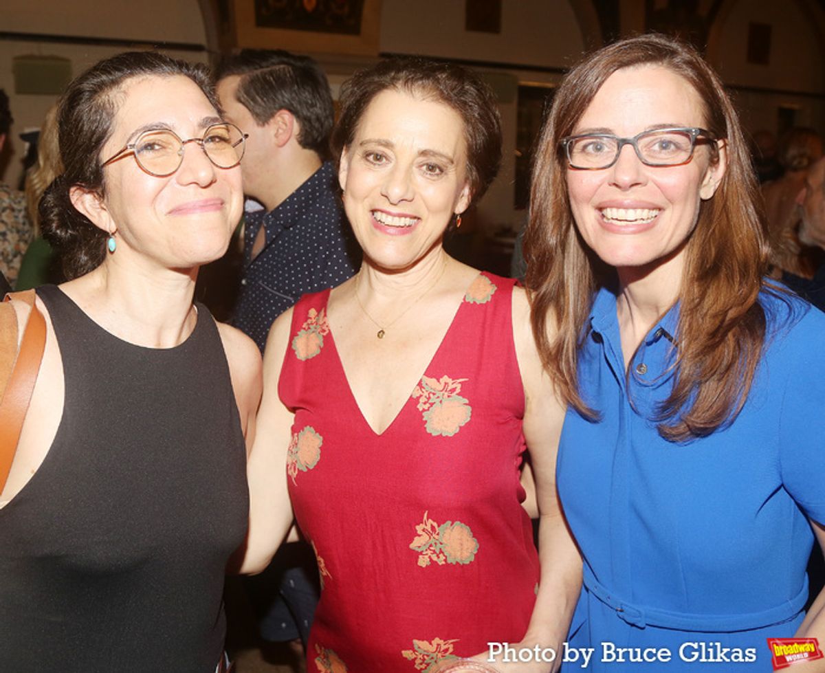 Jenny Gersten, Judy Kuhn and Lear deBessonet at 