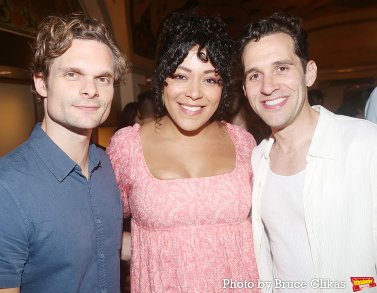 Andrew Durand, Lilli Cooperand Adam Chanler-Berat at 